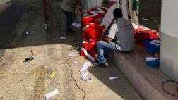 الدفاع المدني بمحافظة ينبع يفصل الكهرباء عن محطة وقود