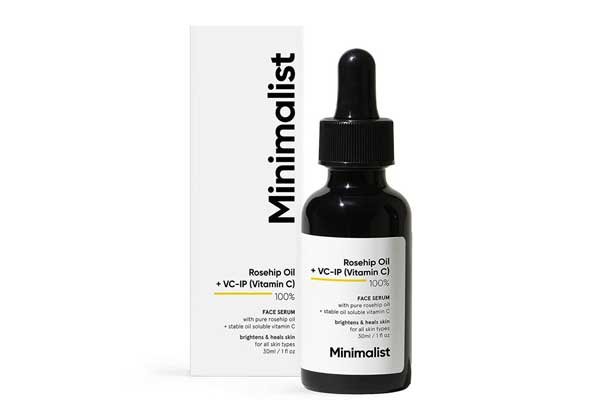 زيت ثمرة الورد النقي البسيط مع فيتامين سي - Minimalist Pure Rosehip Oil With Vitamin C