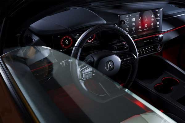 المعلومات والترفيه والاتصال في سيارة أكورا ZDX موديل 2024
