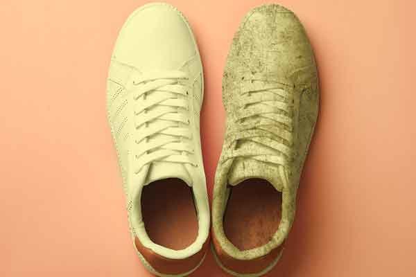 حيل سريعة لإزالة البقع من حذائك الأبيض وجعله يبدو وكأنه جديد
