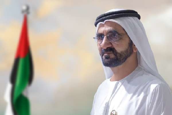 الشيخ محمد بن راشد آل مكتوم حاكم دبي ونائب رئيس دولة الإمارات العربية المتحدة