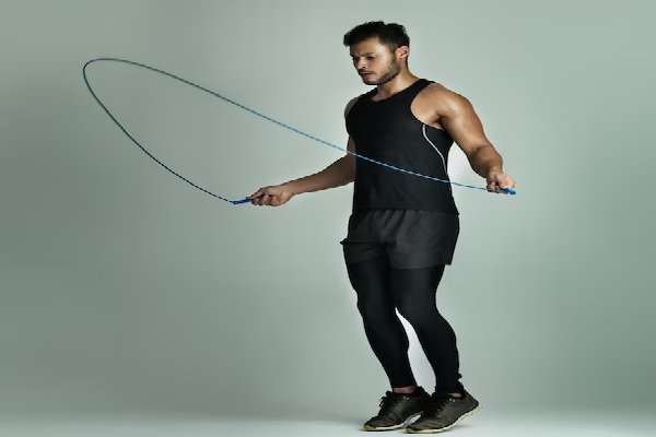 تمرين كارديو - jump rope - بالقفز على الحبل لمدة 20 دقيقة