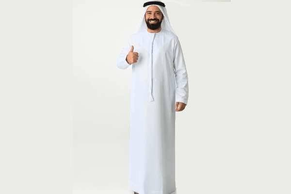 الكندورة الزي الإماراتي الرسمي "اللباس التقليدي"