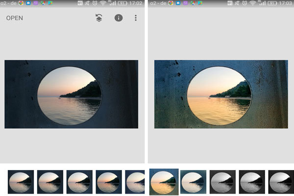 تطبيق جوجل سنابسيد - Google Snapseed