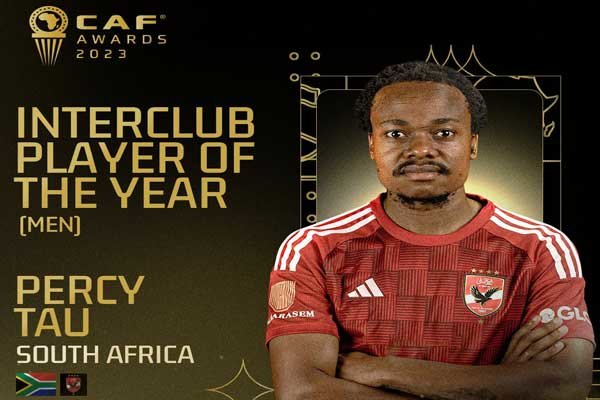 جائزة أفضل لاعب داخل قارة إفريقيا - بيرسي تاو 