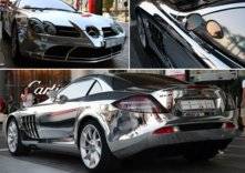 مرسيدس SLR Mclaren تخطف الانظار في دبي