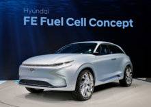 السيارة الاختبارية FE Fuel Cell من هيونداي تمثل مستقبل السيارات عديمة الانبعاثات