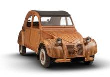 نجار ينجح في صنع نسخة خشبية من ستروين 2CV (صور)