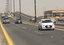 المرور يخفض سرعة الطريق على جسر الخليج بالرياض. . والسبب؟
