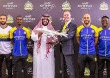 تفاصيل عقد رعاية طيران الاتحاد مع النصر السعودي