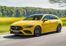 مرسيدس تزيح الستار عن الكومبي الرياضية AMG CLA 35 Shooting Brake (صور)