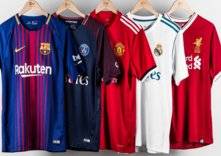 ترتيب قمصان أندية كرة القدم الأكثر مبيعاً في العالم