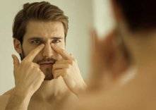 الأسباب والعلاج - 10 وصفات للهالات السوداء حول العين للرجال